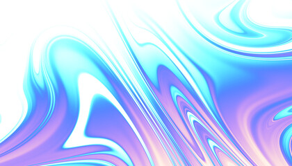 Poster - Blue and purple marble acrylic overlay pattern with a transparent background.