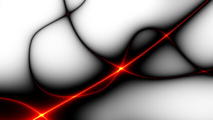 Poster - Floating embers sparks futuristic lines background PNG transparent. Opacity or screen mode usage for overlay