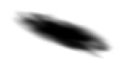 Aufkleber - Black abstract shadow png overlay effect, transparent background