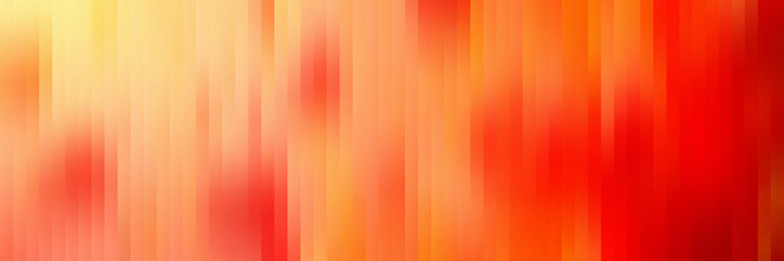 Fototapete - Vertical orange red yellow gradient ribbed background, abstract blur motion texture with prism glow and luminous energy, vibrant colorful wallpaper design for modern digital art, web, fashion, tech
