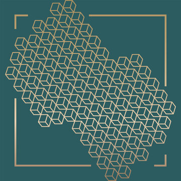 Modern geometric abstract background