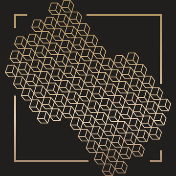 Modern geometric abstract background
