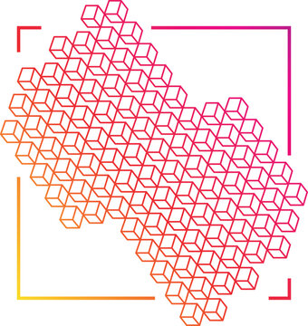 Modern geometric abstract background