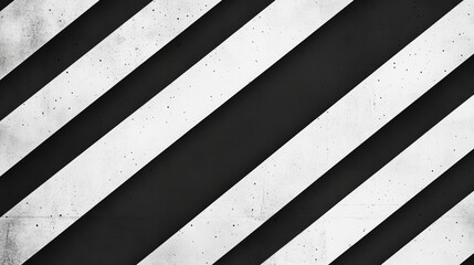 Aufkleber - Abstract black and white diagonal stripes background with grunge effect