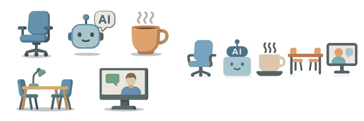 Poster - Exploring the integration of AI technology in modern workspaces and remote communication strategies