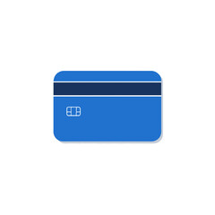 Poster - blue credit card