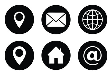 Fototapete - A vector illustration set features web design icons and a shimmering diamond symbol