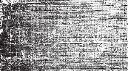 Poster - Horizontal scratched grunge texture. Rough distress halftone pattern with ink noise lines. Urban cracked surface overlay for posters and design.
