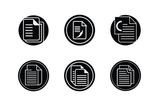 copy icon silhouette vector illustration