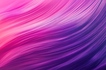 Wall Mural - Abstract flowing waves of vibrant pink and purple gradient background