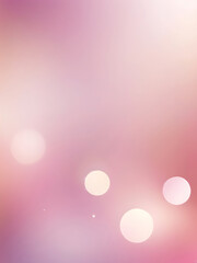 Poster - Abstract Elegant soft pink background with glowing bokeh lights, smooth wave patterns, pastel tones, and gentle gradients for romantic, dreamy, modern and aesthetic design, ai