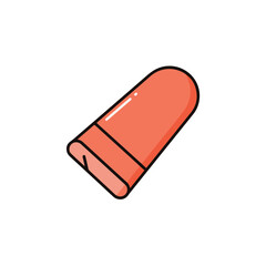 Poster - Red object, minimalist.