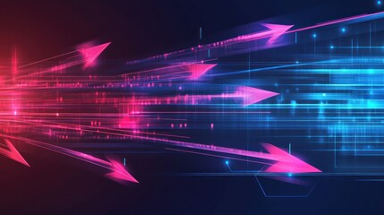 Poster - Abstract Digital Stream: Velocity and Data Flow