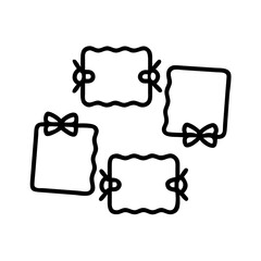 Poster - Black silhouette design likely depicting a detailed structural diagram for augmented reality applications