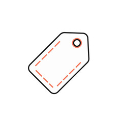 Poster - Simple tag icon, an essential design element.
