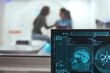 © Dragana Gordic - Brain Imaging in Medical Setting with MRI Scan Display on Screen