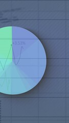 Poster - Animation of statistics and financial data processing over grid