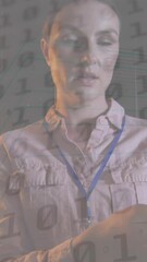 Poster - Animation of data processing over diverse workers in server room