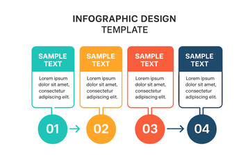Poster - Vector illustration featuring an infographic design template where you can insert your data