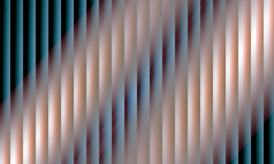 Wall Mural - blue and pink abstract ribbed background with iridescent gradient. vibrant coloured vector illustrat