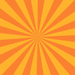 © yousuf757 - A vibrant abstract background with radiating stripes of bright orange and yellow, creating a dynamic, eye-catching, and retro-inspired sunburst effect.