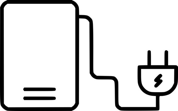 Power Supply Unit PSU Outline Icon