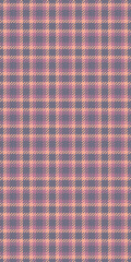 Poster - Subtle peach and mauve plaid pattern.  Perfect for textile design, website backgrounds, or crafting projects.  This versatile image evokes warmth and comfort, ideal for autumn or spring themes.