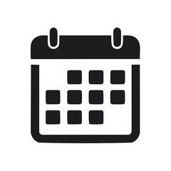 Poster - Calendar Icon Graphic Illustration Symbol for Events Scheduling and Time Management