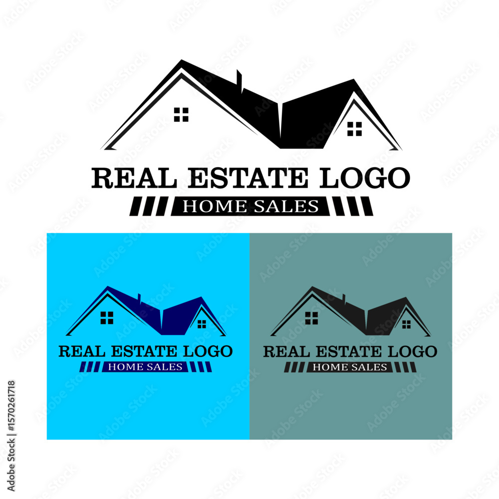 House logo, building logo, real estate logo, property logo, vector logo ...