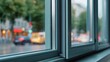 © Mila Shnobel - Close-up of a triple-pane soundproof window with rubber seals showing modern design and acoustic insulation features