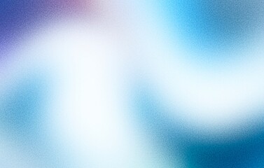 Aufkleber - Grainy gradient background, pastel blue pink purple green noise texture banner, header cover poster backdrop design