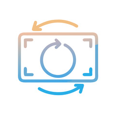 Poster - Iconic Design Symbolizing Refresh and Update Functionality Concept
