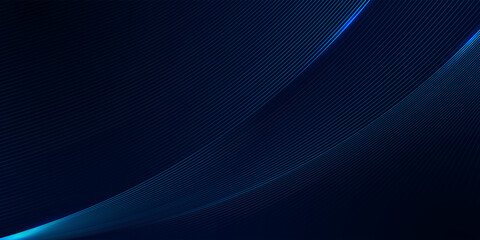 Abstract glowing line texture on dark blue background.