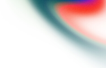 Wall Mural - overlay red blue yellow green multicolored grainy gradient on transparent background. elegance wavy 
