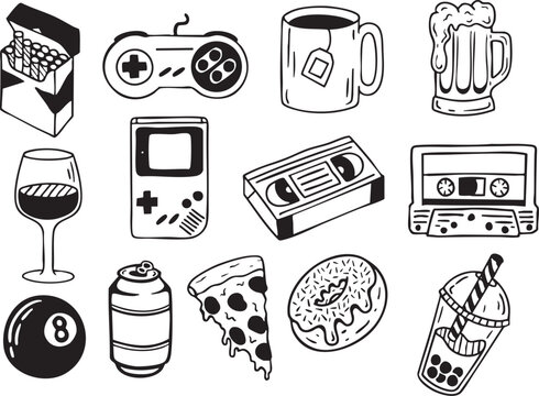 Illustration drawing set