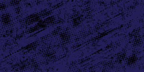 Wall Mural - Dots halftone white & blue color pattern gradient grunge texture background. Dots pop art comics sport style vector illustration.