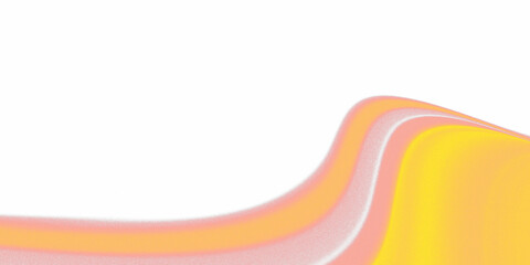 Aufkleber - Abstract orange and Transparent wave design.