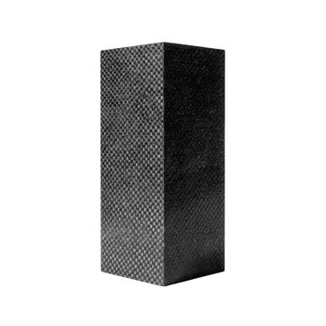 Dark gray rectangular block