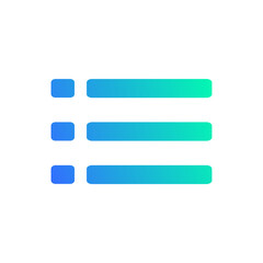 Menu icon,User interface icon vector