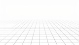 Abstract Geometric Perspective Grid Pattern