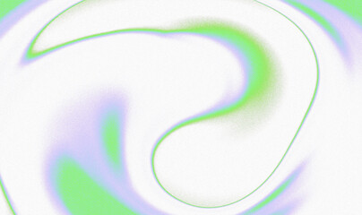 Aufkleber - Abstract swirl of purple, green, and Transparent .