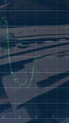 Poster - Animation of data processing over rubbish dump