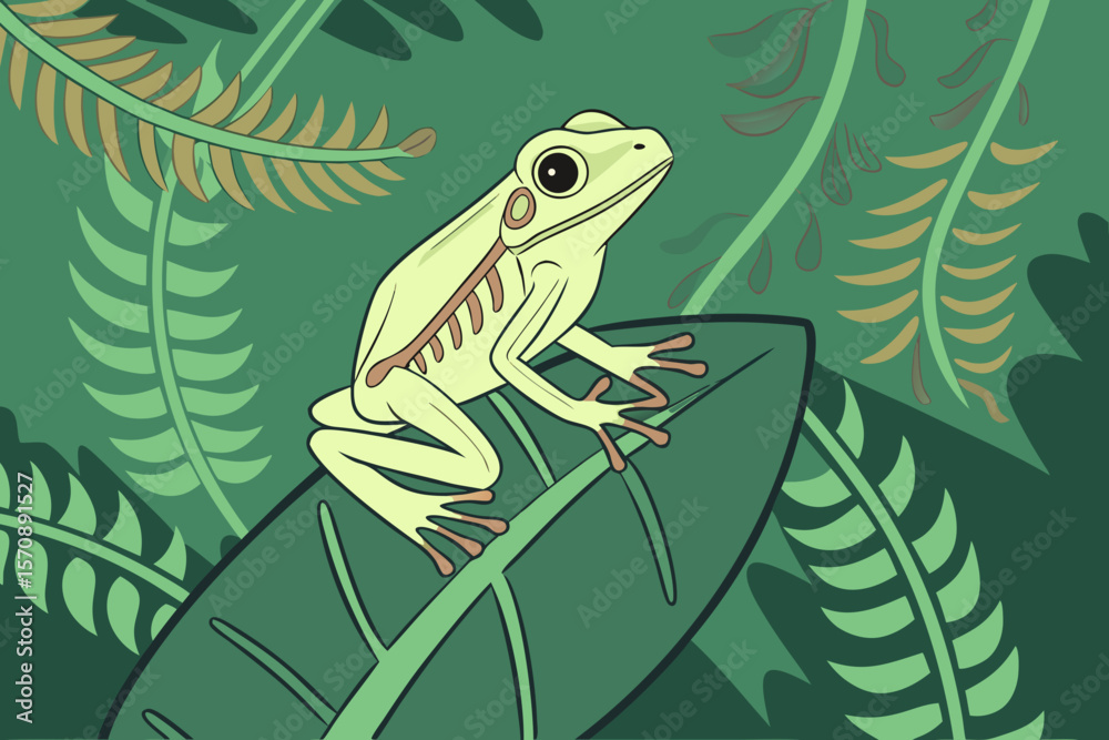 Inhthyosaur Diverse Wildlife Illustrations: Emu, Sloth, Grasshopper, Lynx, Capybara ...