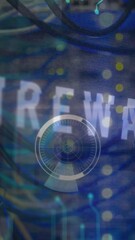 Poster - Animation of 5g and firewall over server wires