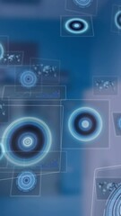 Poster - Animation of scientific data processing over screens