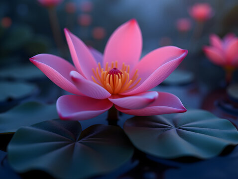Colorful flower graphic poster PPT background, abstract flower computer wallpaper background