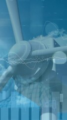 Poster - Animation of data processing over wind turbine