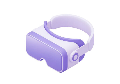 Virtual Reality Headset Immersive Digital Experience with Modern Technology