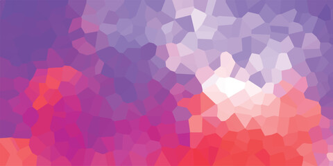 Aufkleber - Abstract geometric mosaic background with vibrant colors perfect for modern design projects and graphic elements