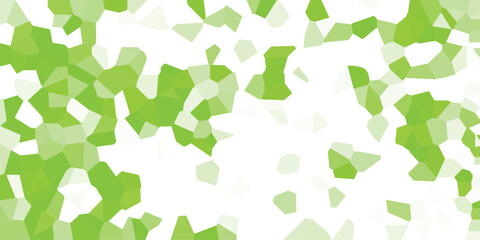 Aufkleber - Abstract mosaic background in shades of green and white ideal for digital designs and textured graphics modern and versatile visual
